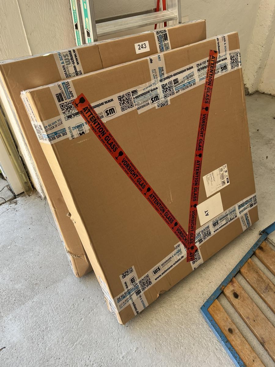 Duschwannentr&auml;ger mit Duschwanne Exton, wei&szlig;  800 x 800 x 80 mm . Neu?d=2026-05-21 00:38:50