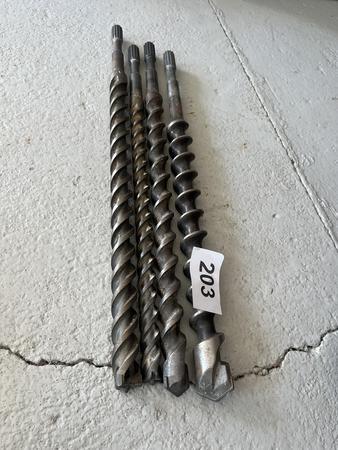 4 Stk. Makita Bohrer Länge 450 - 500 mm 4 Stk. Makita Bohrer Länge 450 - 500 mm