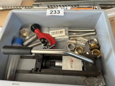 Wellrohrpresse für Edelstahl von 8 - 25 mm Wellrohrpresse für Edelstahl von 8 - 25 mm
