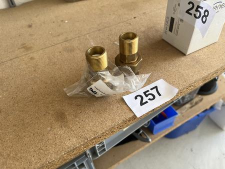 2 Stk. Absperrverschraubungen 2 Stk. Absperrverschraubungen