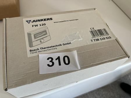 Junkers FW 120 Regler mit Solarregelung für Heizgerät mit BUS Junkers FW 120 Regler mit Solarregelung für Heizgerät mit BUS