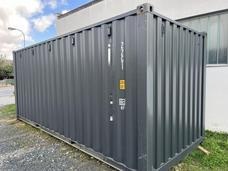 ENNS: 20 Fu&szlig; ISO See- und Lagercontainer, RAL7016 Anthrazitgrau
