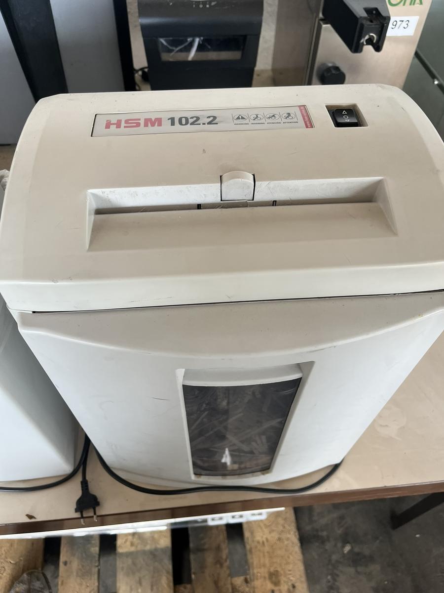 HSM Aktenvernichter HSM 102-2