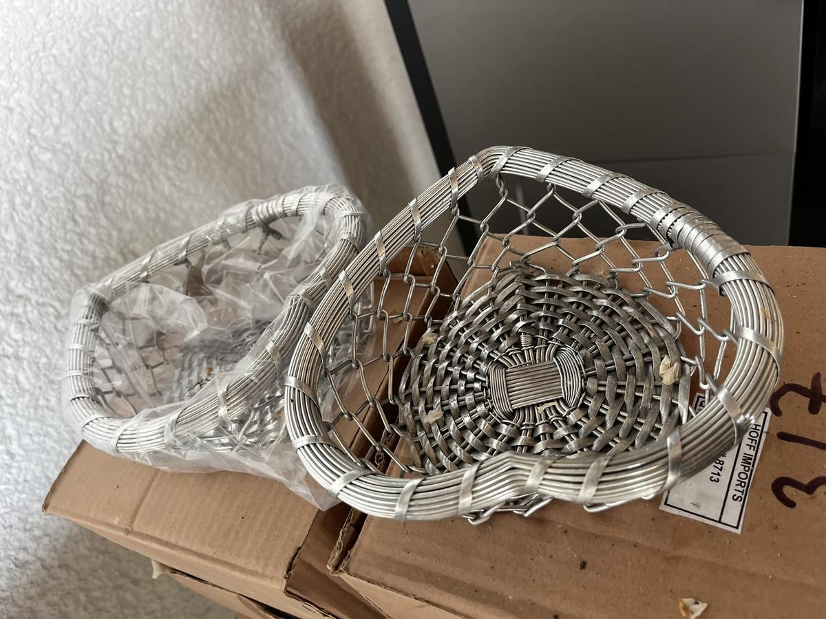 ca. 12 Stk. Geb&auml;ckk&ouml;rbe in Herzform neu