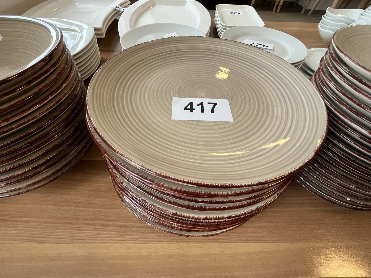 62teiliges Service, 19 - 27 cm DM