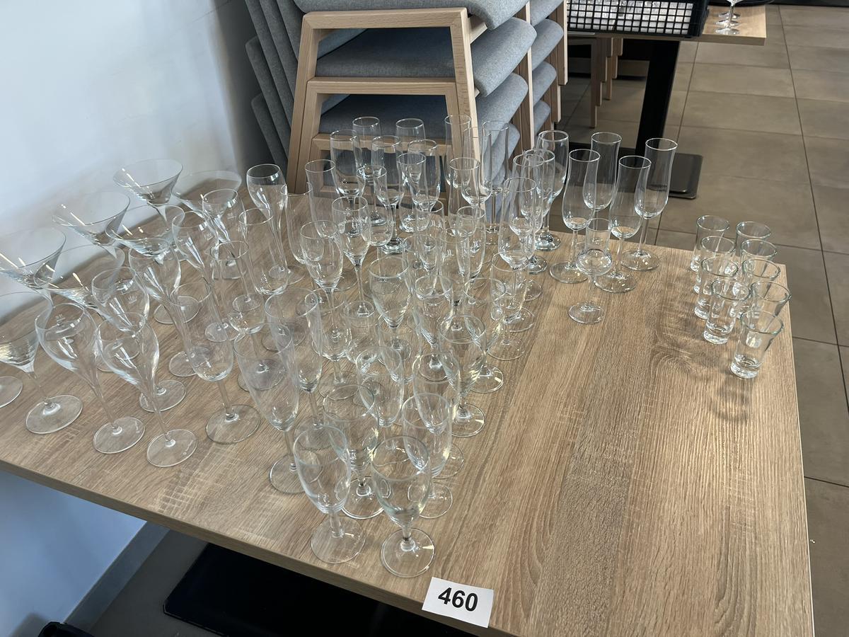 ca. 70teiliges Gl&auml;serset, Sektgl&auml;ser, Schnapsgl&auml;ser etc.