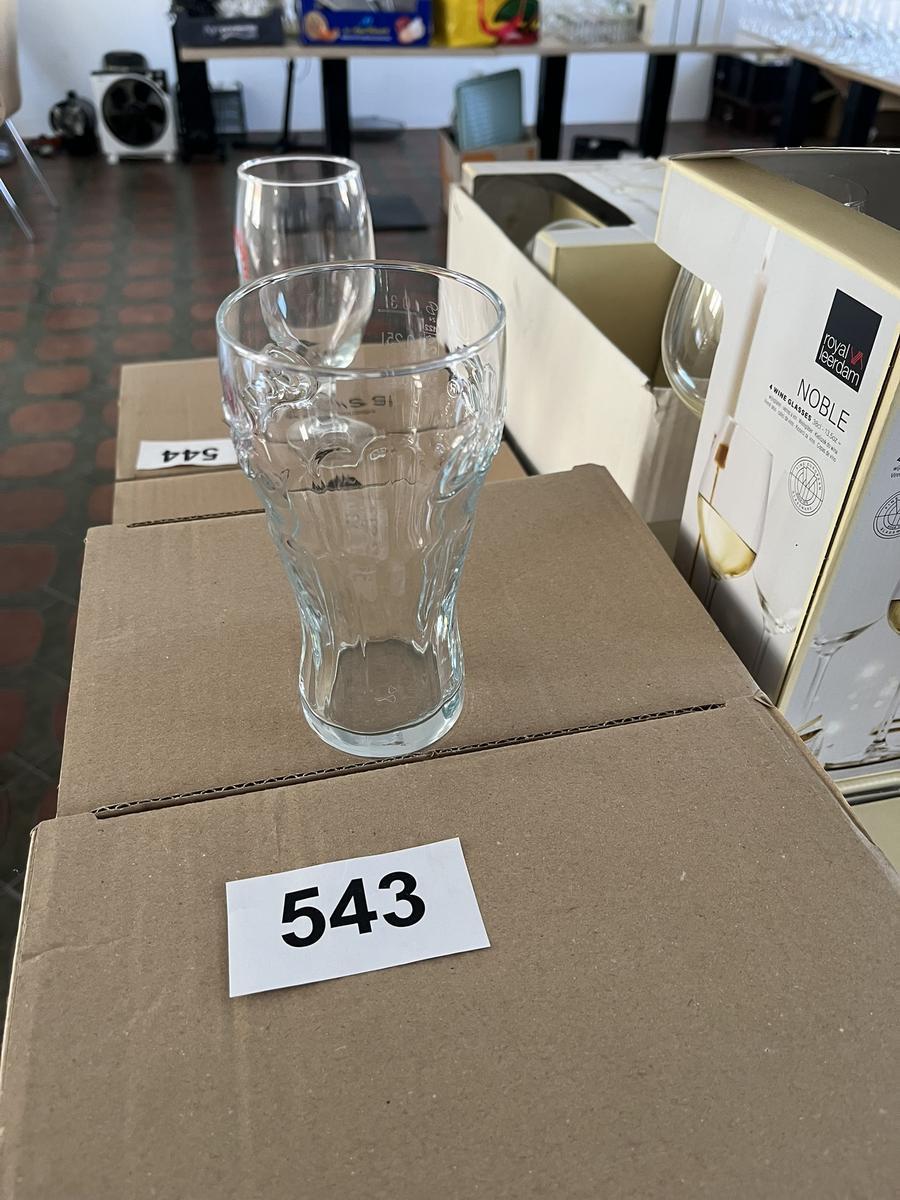 ca. 42 Stk Coca-Cola Gl&auml;ser