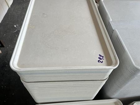 ca. 50 Stk. Serviertabletts, ca. 53 - 36 cm