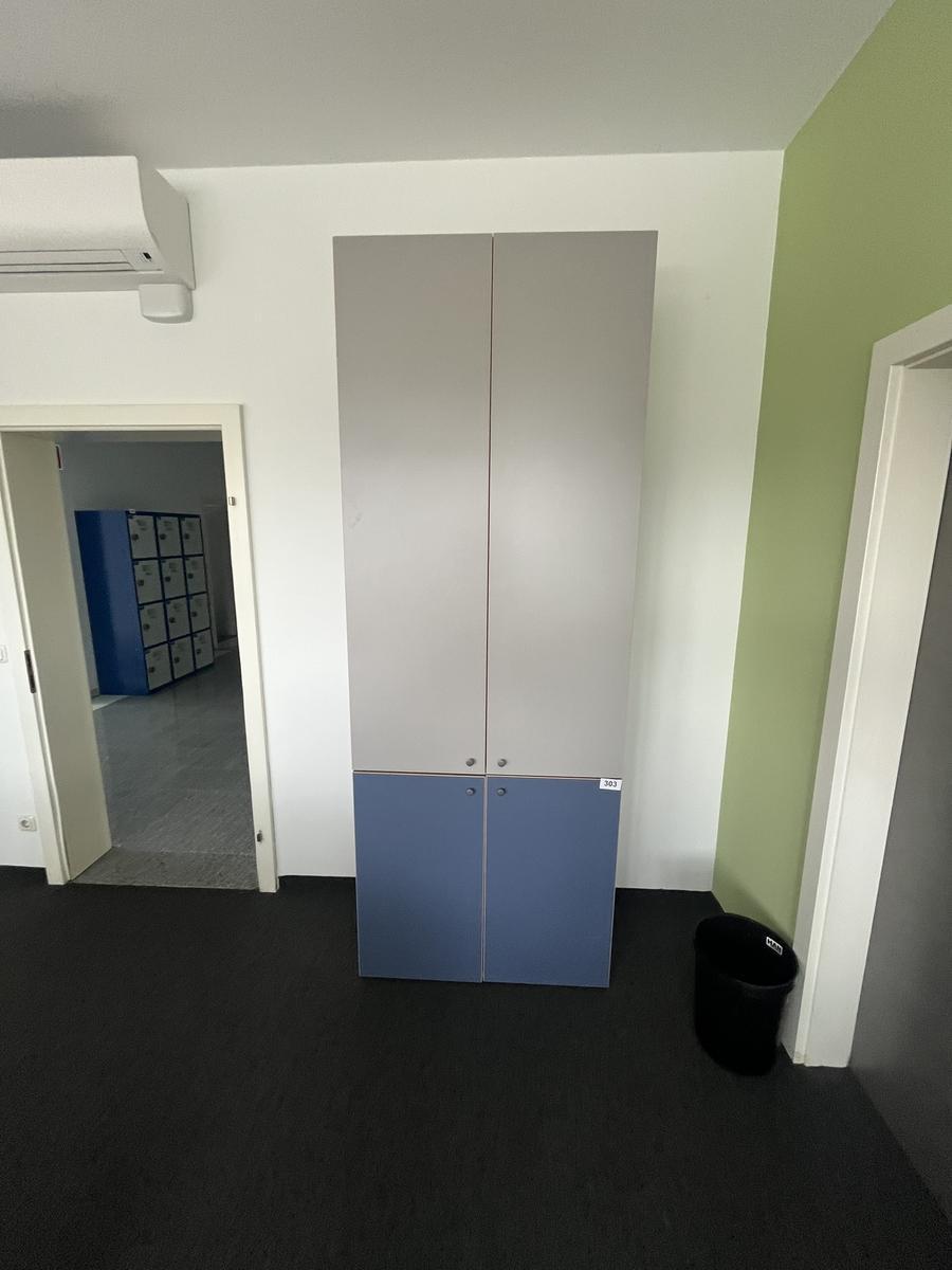 2teiliges Aktenschrankmodul 240 x 90 cm (80/160 cm)