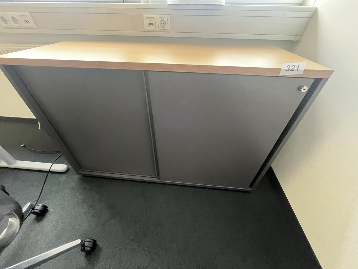 Aktenschrank in Buche 120 x 75 cm