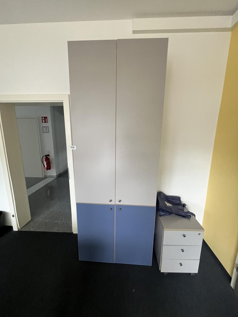 2teiliges Aktenschrankmodul 240 x 90 cm (80/160 cm)