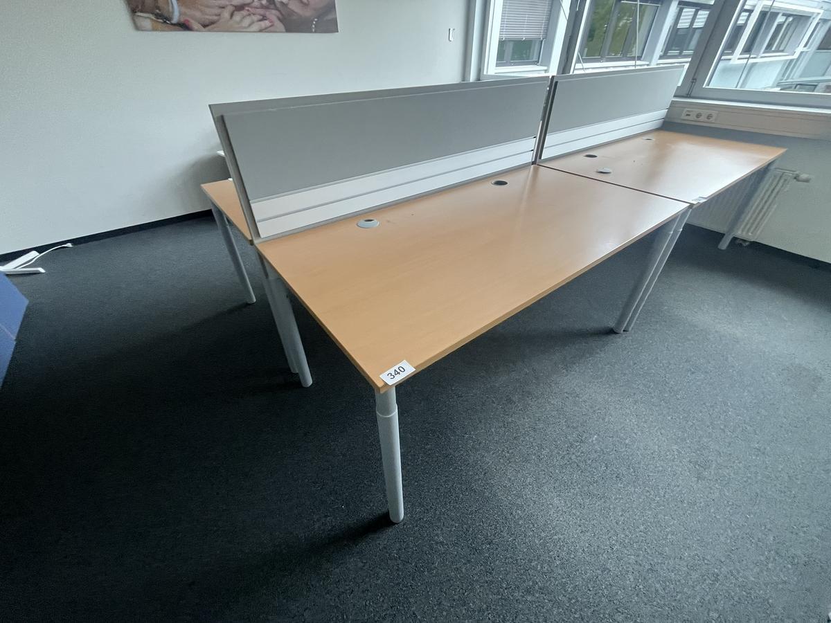 HALI Schreibtisch ohne R&uuml;ckwand 160 x 80 cm