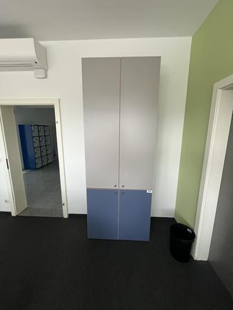 2teiliges Aktenschrankmodul 240 x 90 cm (80/160 cm) 2teiliges Aktenschrankmodul 240 x 90 cm (80/160 cm)
