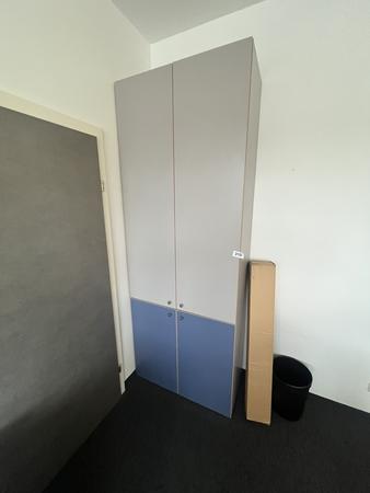 2teiliges Aktenschrankmodul 240 x 90 cm (80/160 cm) 2teiliges Aktenschrankmodul 240 x 90 cm (80/160 cm)