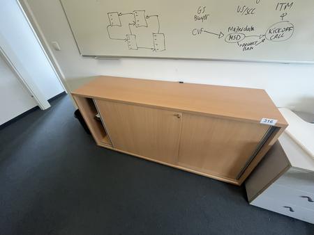 Aktenschrank in Buche 160 x 80 cm Aktenschrank in Buche 160 x 80 cm