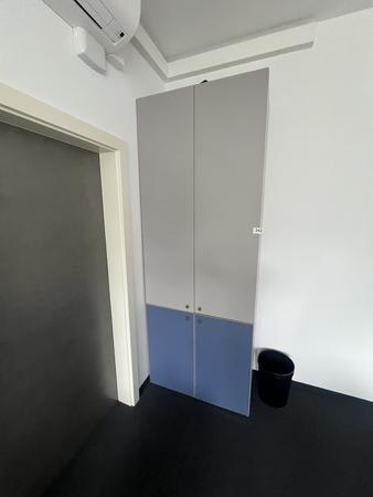 2teiliges Aktenschrankmodul 240 x 90 cm (80/160 cm) 2teiliges Aktenschrankmodul 240 x 90 cm (80/160 cm)