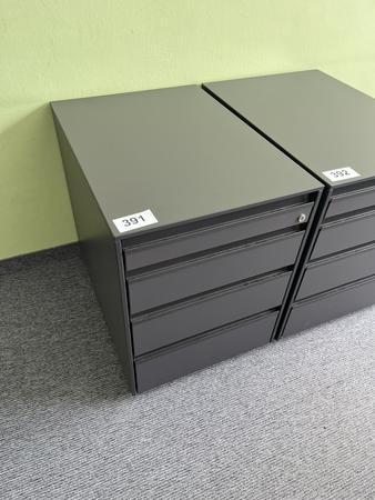 2 Stk. Rollcontainer mit Auszugsladen 55 x 60 x 58 cm 2 Stk. Rollcontainer mit Auszugsladen 55 x 60 x 58 cm