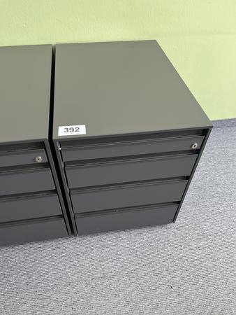 2 Stk. Rollcontainer mit Auszugsladen 55 x 60 x 58 cm 2 Stk. Rollcontainer mit Auszugsladen 55 x 60 x 58 cm