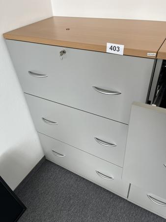 HALI Auszugsladenschrank für Register ca. 80 x 110 cm HALI Auszugsladenschrank für Register ca. 80 x 110 cm