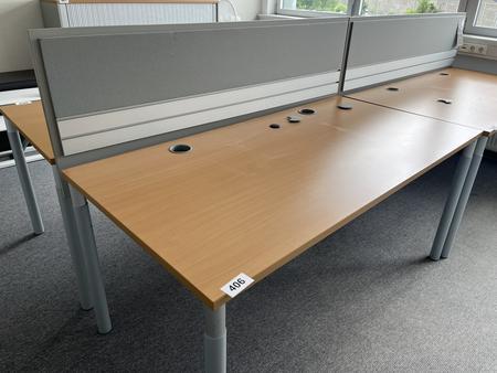 HALI Schreibtisch ohne Rückwand 160 x 80 cm HALI Schreibtisch ohne Rückwand 160 x 80 cm