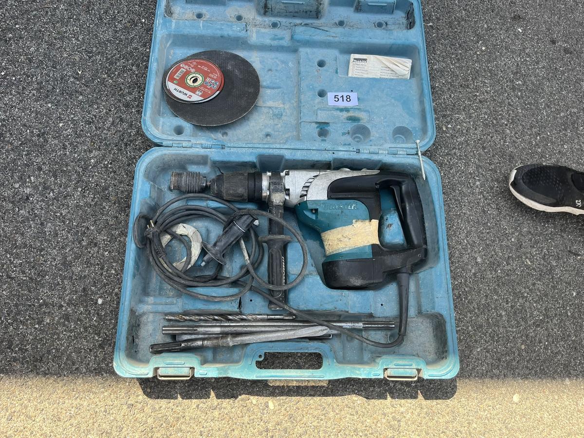 MAKITA Abbruchhammer im Koffer mit Meissel Type 4002 