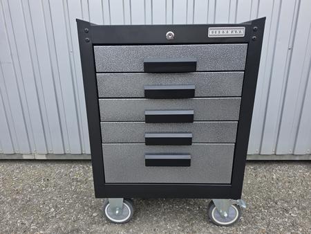 Werkzeugwagen best�ckt 2.3 schwarz/anthrazit, Art.-Nr. WWB003