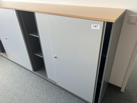 Aktenschrankmodul BENE 120x110 cm mit 3 Ordnerhöhen Aktenschrankmodul BENE 120x110 cm mit 3 Ordnerhöhen