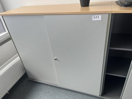 Aktenschrankmodul BENE 120x110 cm mit 3 Ordnerhöhen Aktenschrankmodul BENE 120x110 cm mit 3 Ordnerhöhen