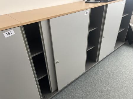 Aktenschrankmodul BENE 120x110 cm mit 3 Ordnerhöhen Aktenschrankmodul BENE 120x110 cm mit 3 Ordnerhöhen