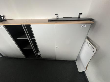 Aktenschrankmodul BENE 120x110 cm mit 3 Ordnerhöhen Aktenschrankmodul BENE 120x110 cm mit 3 Ordnerhöhen
