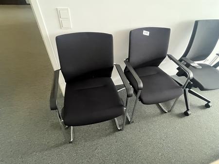 2 Stück Besucherstühle Wilkhahn 2 Stück Besucherstühle Wilkhahn