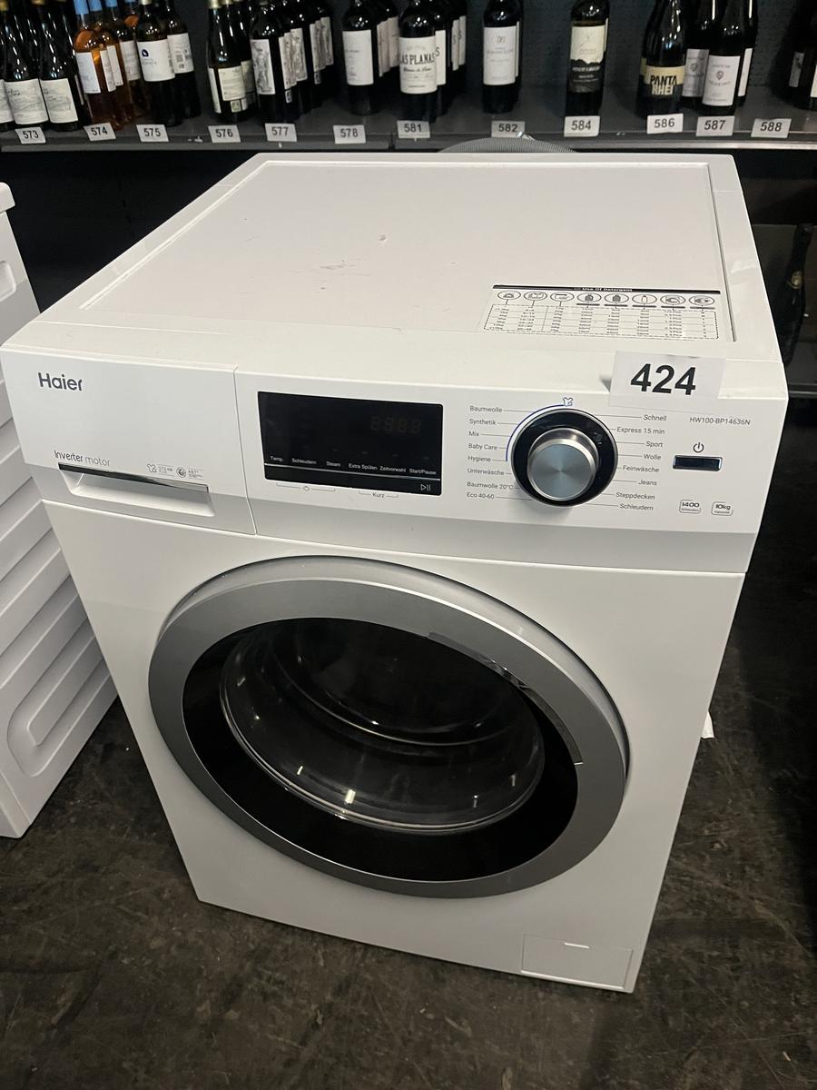 Haier Waschmaschine Typ HW100-BP 14636 N?d=2026-06-03 15:03:12
