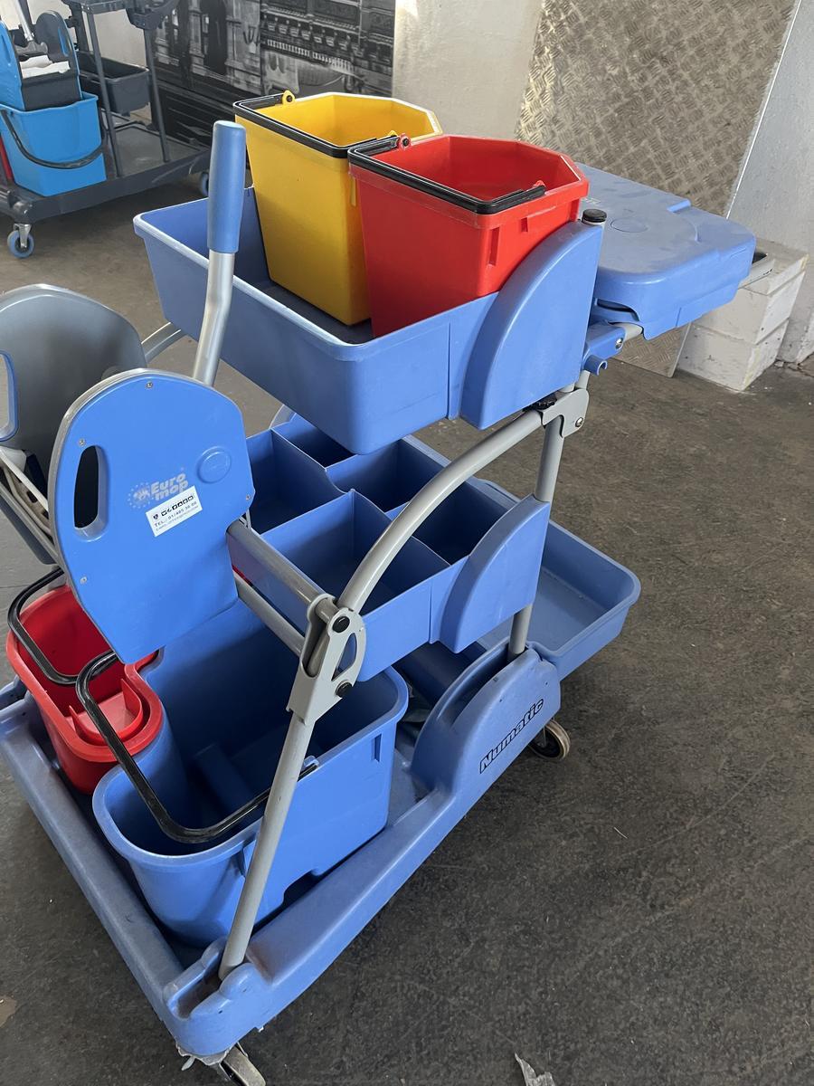 Numatic Reinigungswagen mit Abfallbeh&auml;lter