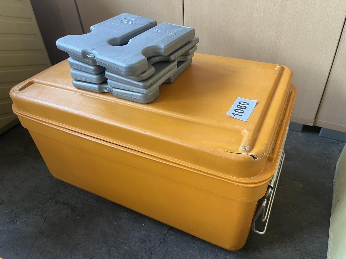 Rieber Thermoport ca. 37 x 60 x 30 cm, unbeheizt + 5 K&uuml;hlakkus