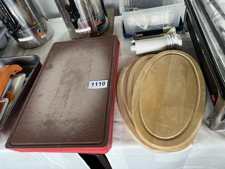Posten Schneidbretter + 1 Krups Mixer Posten Schneidbretter + 1 Krups Mixer