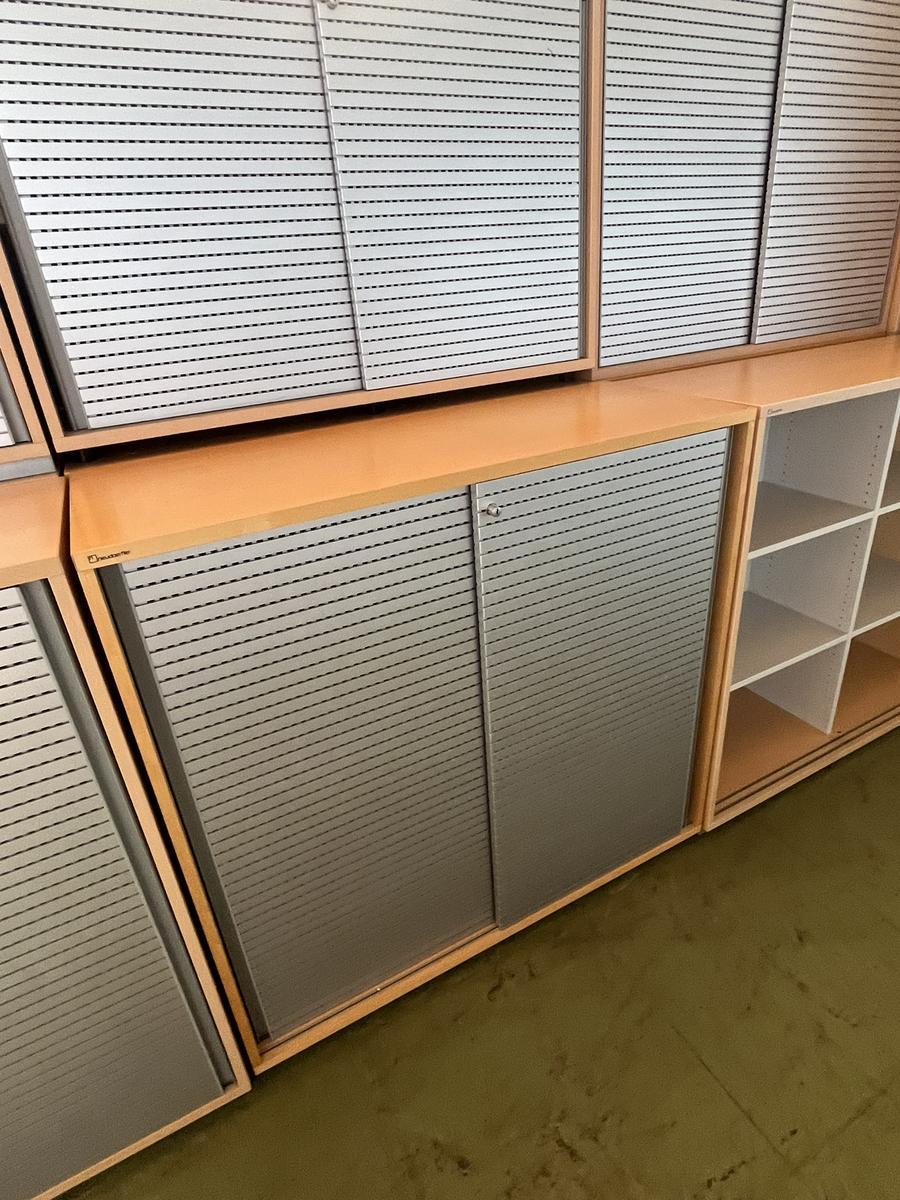 NEUD&Ouml;RFLER Aktenschrank mit Schiebet&uuml;re ca.120/110 cm 3 Ordnerh&ouml;hen