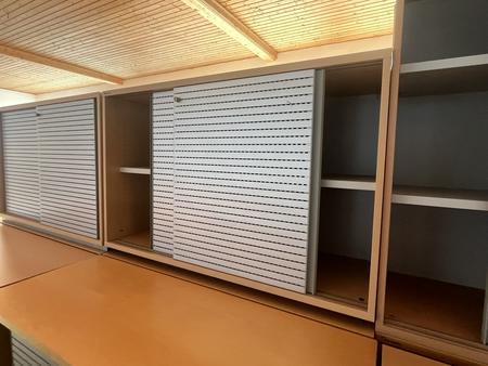 NEUD�RFLER Aktenschrank mit Schiebet�re ca.120/70 cm 2 Ordnerh�hen