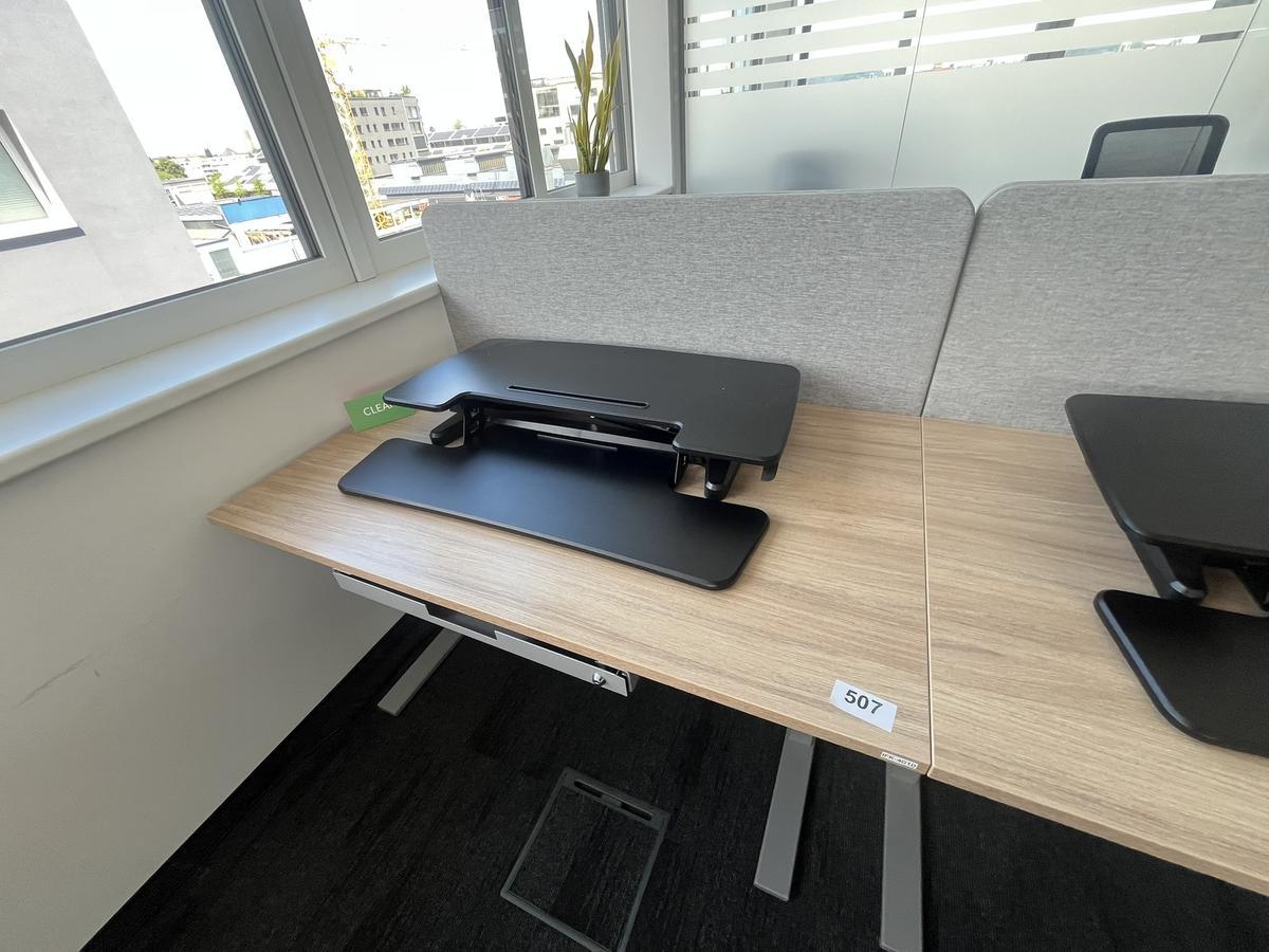 Schreibtischmodul ca. 130 x 80 cm