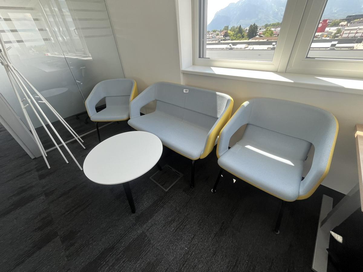 Narbutas Sitzbankkombination Bank ca. 130/65 cm plus 2 St&uuml;hle