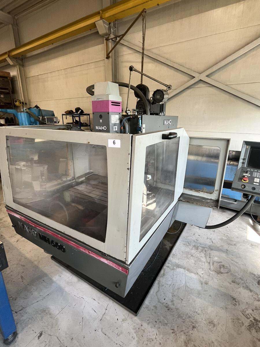 Maho MH600 CNC Fr&auml;smaschine inkl. Werkzeuge