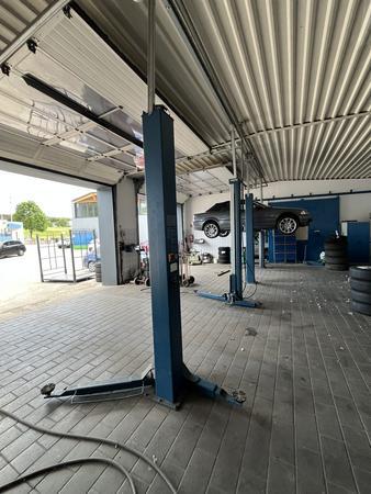 NUSSBAUM 2 S�ulenhebeb�hne 3000 kg,Bj.2012 ,HH: 1.90 m 380 V mit Pr�fbuch, Type 2.30 SL, Serien-Nr. 338203