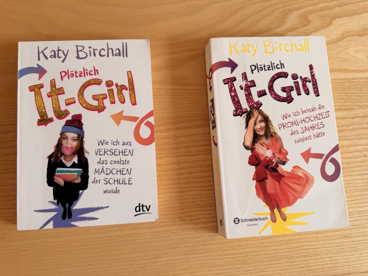 2 x IT GIRL B&uuml;cher von Katy Bichall