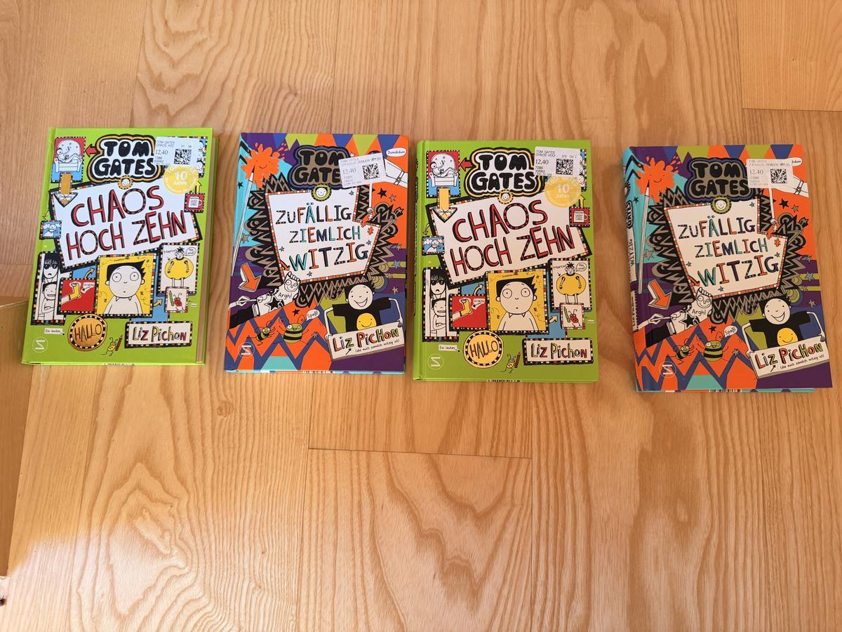 4 x B&uuml;cher von Tom Gates