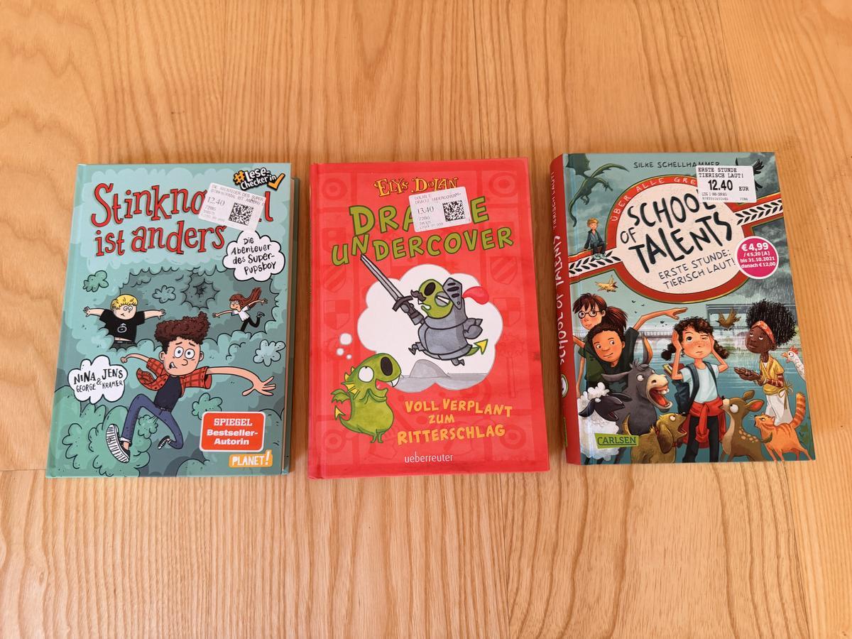 3 x B&uuml;cher