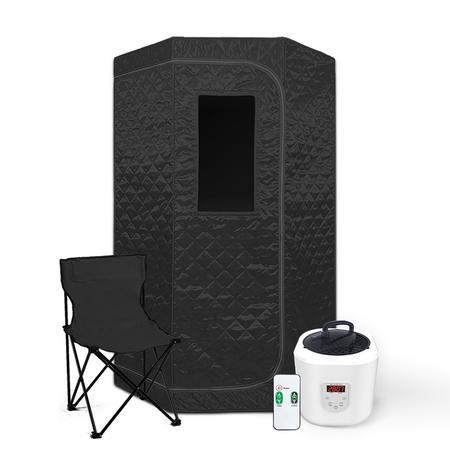 Sanotechnik International tragbare Dampfsauna, Art-Nr. KPS90, Maße: 90 x 90 x 190 cm, inkl. Saunazeit, Dampfgenerator, Klappstuhl und abnehmbarem Gestell Sanotechnik International tragbare Dampfsauna, Art-Nr. KPS90, Maße: 90 x 90 x 190 cm, inkl. Saunazeit, Dampfgenerator, Klappstuhl und abnehmbarem Gestell