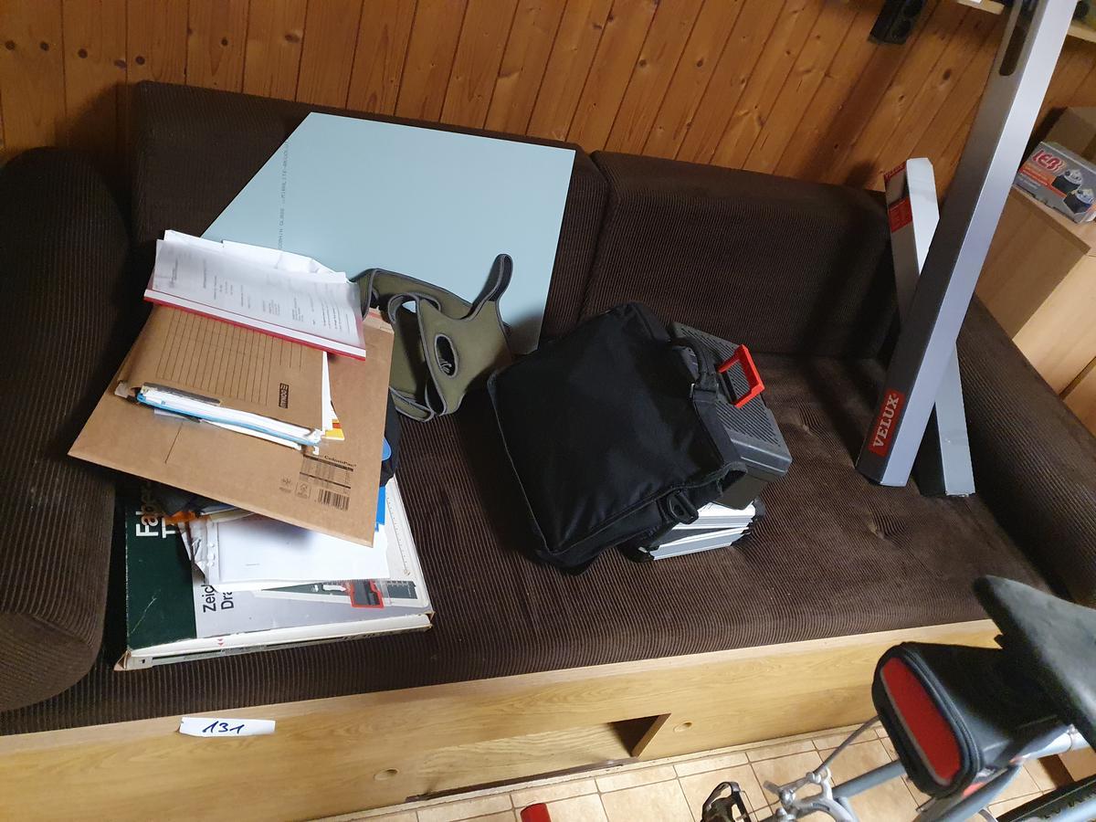 Bett ca. 206 x 95 x 53 cm ohne Inhalt