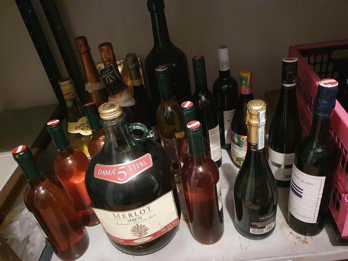 Regalinhalt Weine und anderes