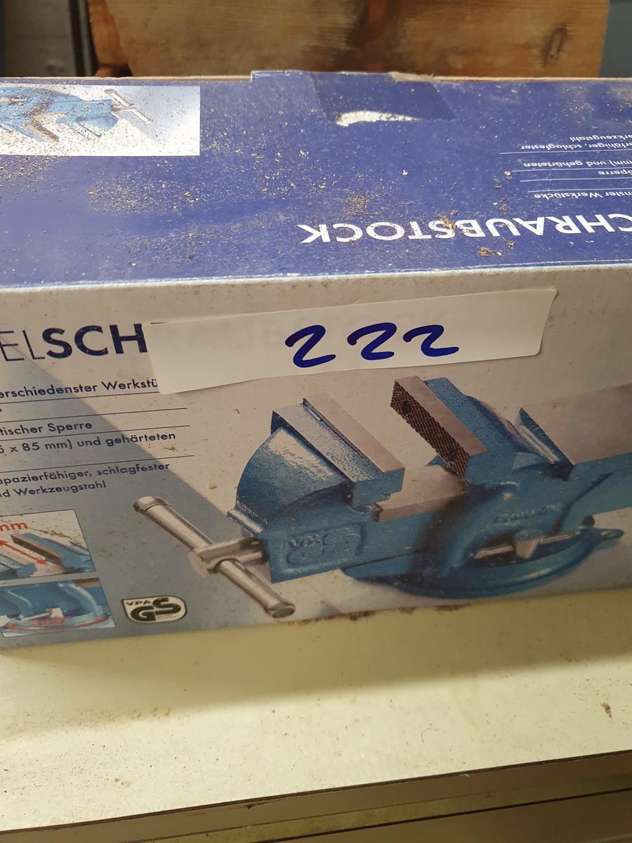 Schraubstock neu