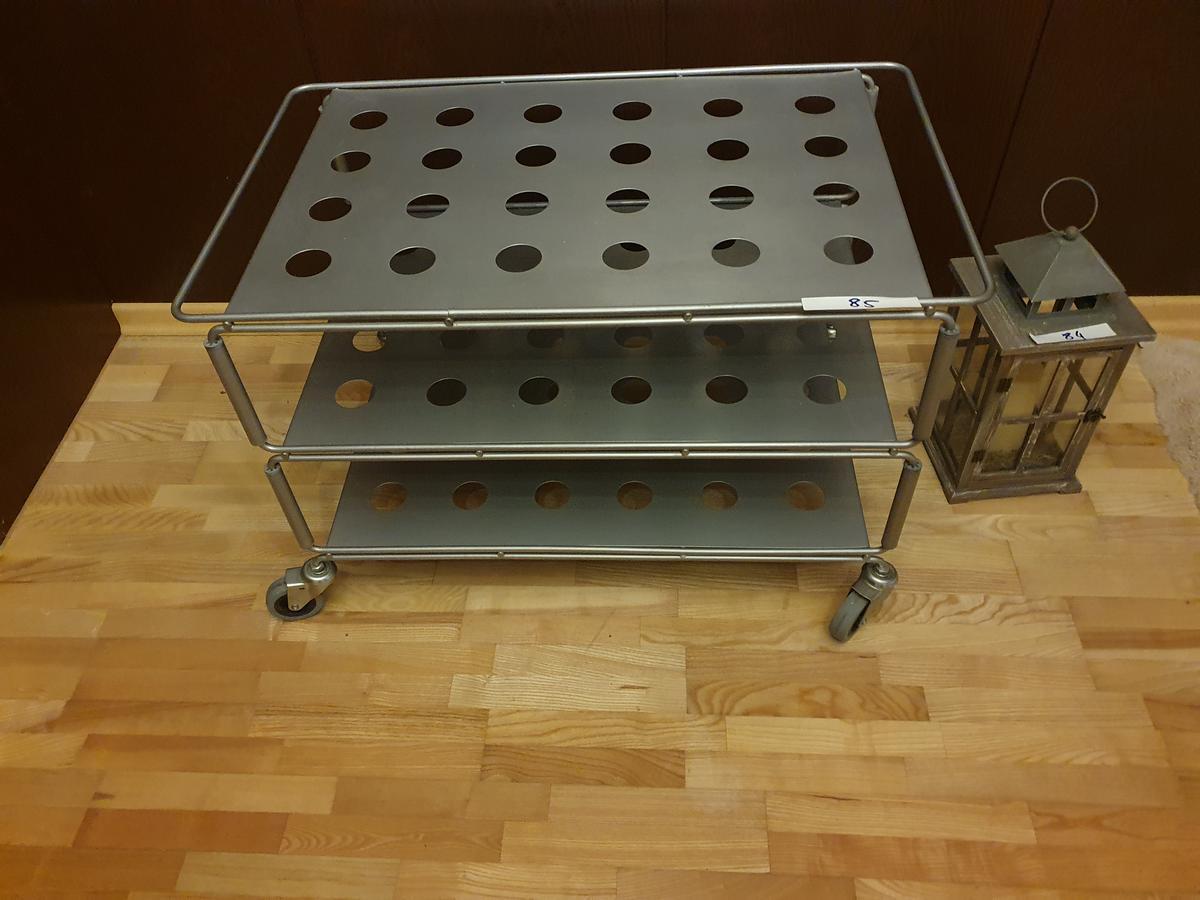 Serviertisch Metall ca. 80