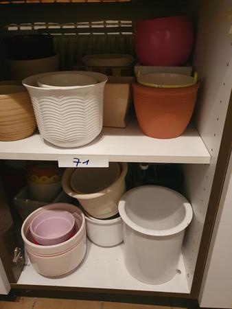Regalinhalt ( Töpfe ) Regalinhalt ( Töpfe )